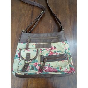 American Eagle Vtg Y2K floral bag Crossbody purse Clean Hippie Grunge Boho